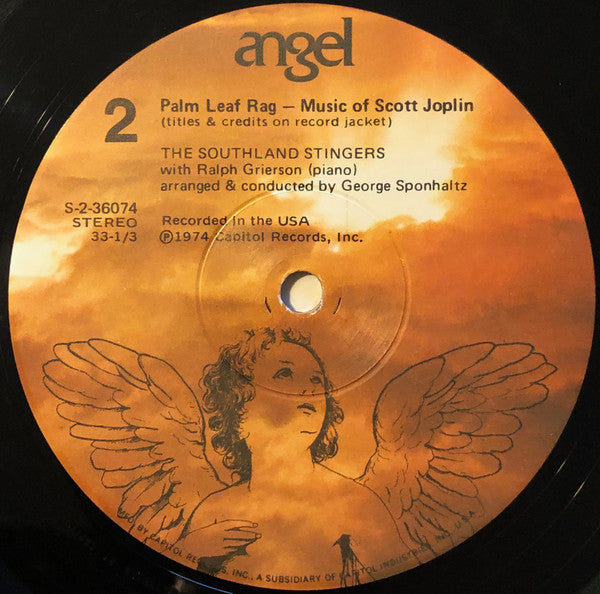 Scott Joplin : The Southland Stingers With Ralph Grierson, George Sponhaltz : Palm Leaf Rag (LP, Album)