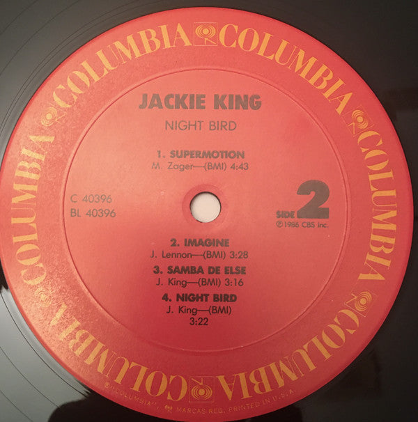 Jackie King : Night Bird (LP, Album)