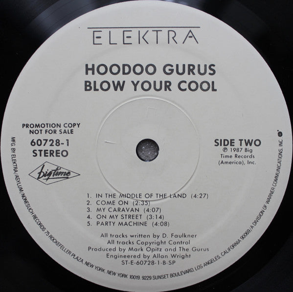 Hoodoo Gurus : Blow Your Cool! (LP, Promo, Spe)