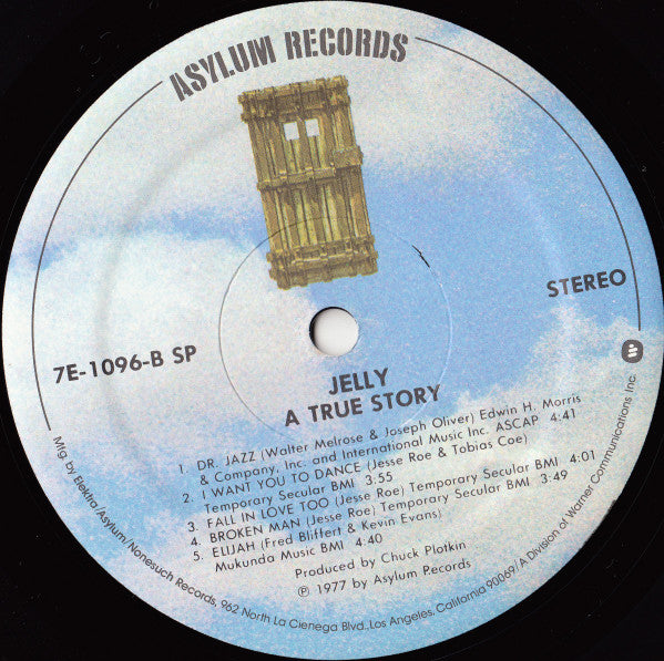 Jelly : A True Story (LP)