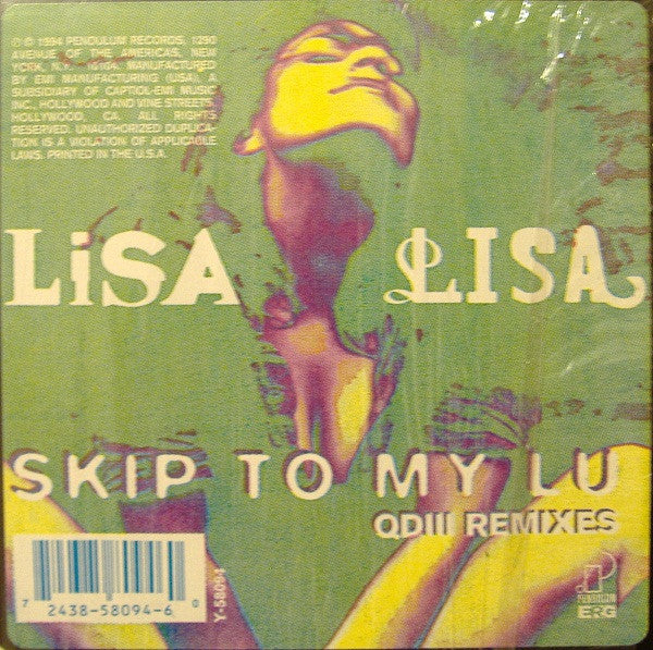 Lisa Lisa : Skip To My Lu (QDIII Remixes) (12")