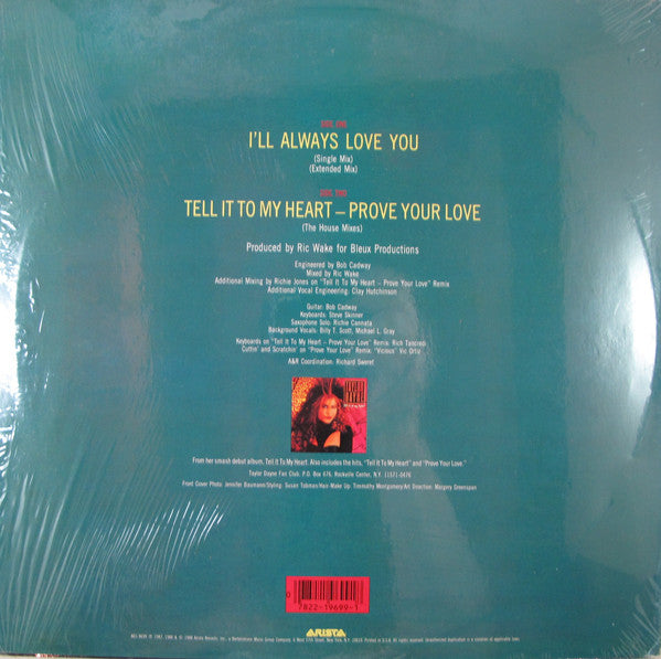 Taylor Dayne : I'll Always Love You (12")