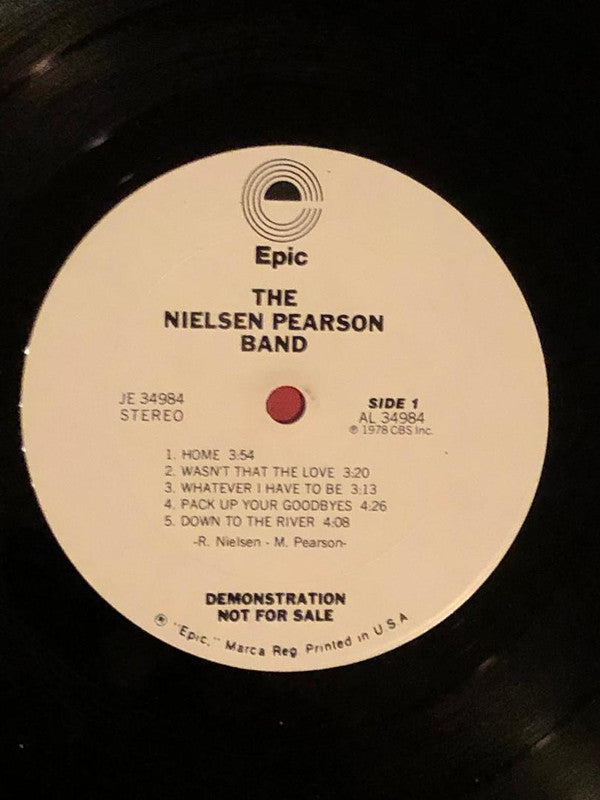 Nielsen Pearson Band : The Nielsen Pearson Band (LP, Album, Promo)