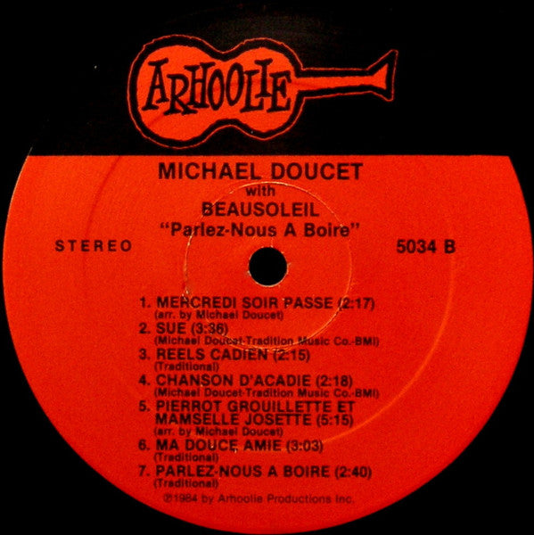Beausoleil : Parlez-Nous A Boire (LP, Album)