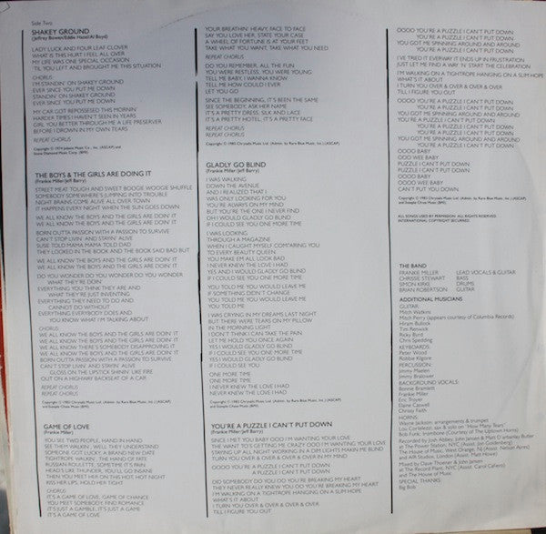 Frankie Miller : Dancing In The Rain (LP, Album)