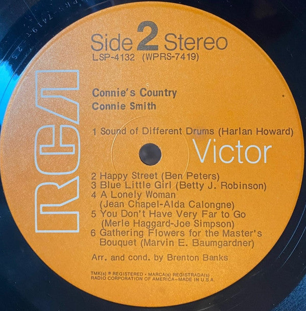 Connie Smith : Connie's Country (LP, Album)