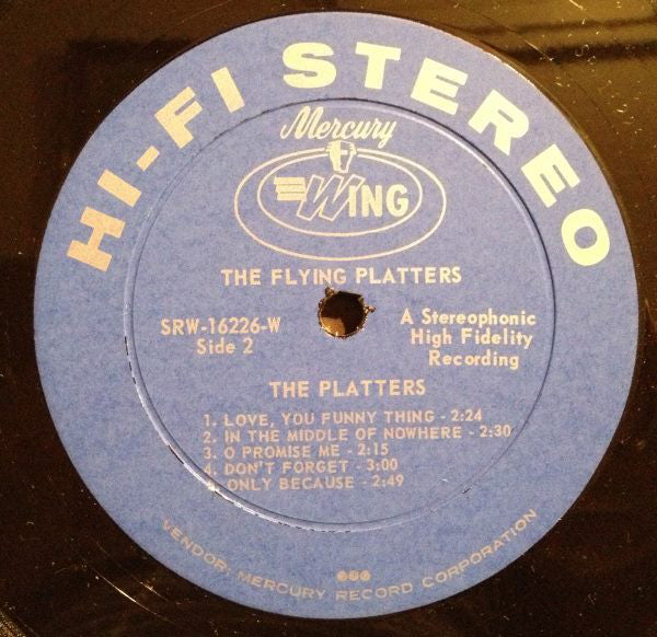 The Platters : The Flying Platters (LP, Album, RE)