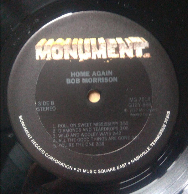 Bob Morrison : Home Again (LP, Album)