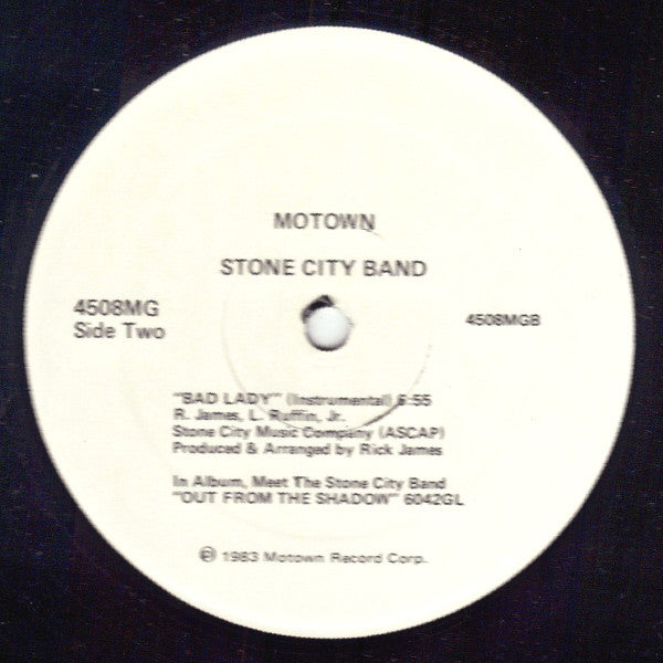 Stone City Band : Bad Lady (12", Single, Promo)