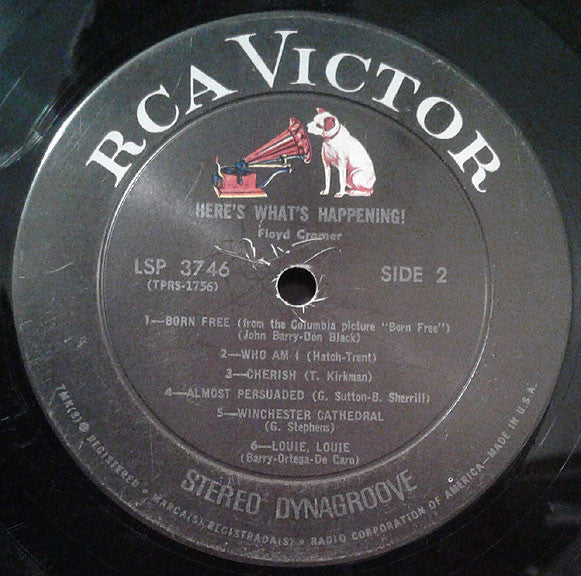 Floyd Cramer : Here's What's Happening! (LP, Album)