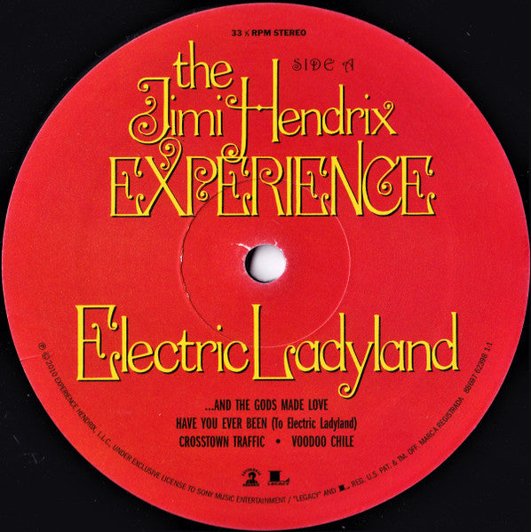 The Jimi Hendrix Experience : Electric Ladyland (2xLP, Album, RE, RM, 180)