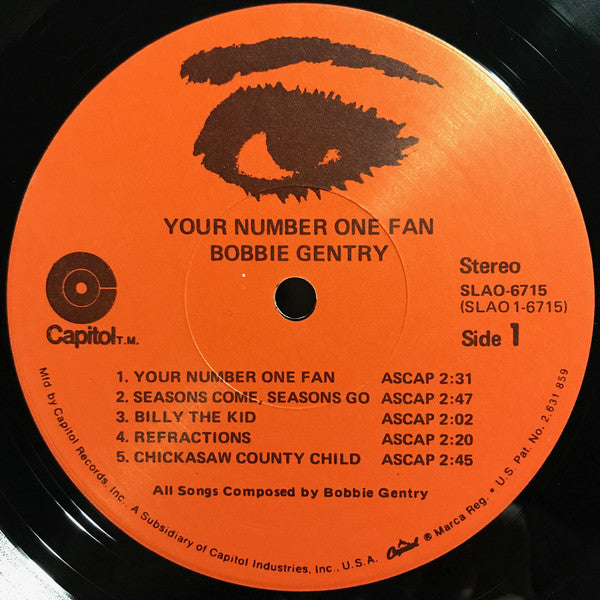 Bobbie Gentry : Your No.1 Fan (LP, Comp, Gat)