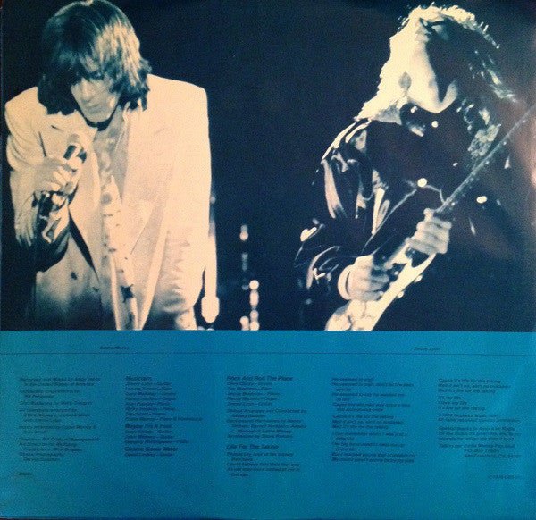Eddie Money : Life For The Taking (LP, Album)