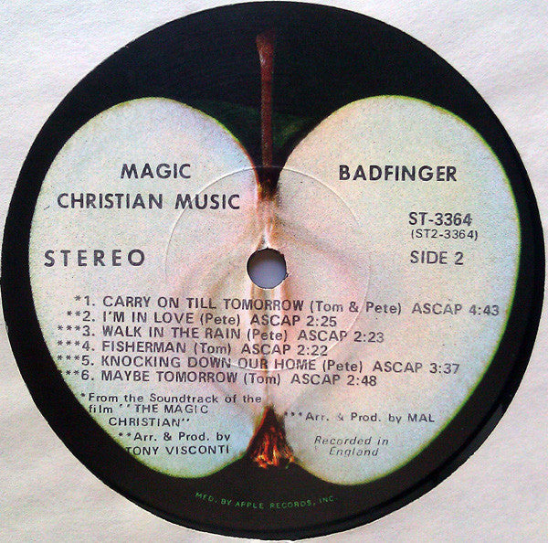 Badfinger : Magic Christian Music (LP, Album, Scr)