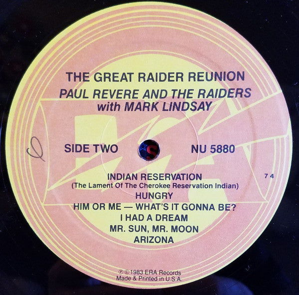 Paul Revere & The Raiders : The Great Raider Reunion (LP)