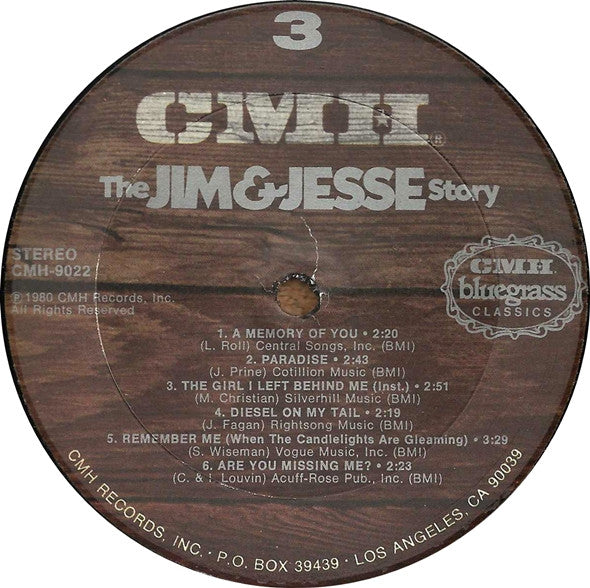 Jim & Jesse : The Jim & Jesse Story (2xLP, Comp, Gat)