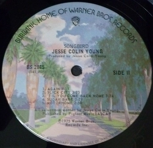 Jesse Colin Young : Songbird (LP, Album, San)