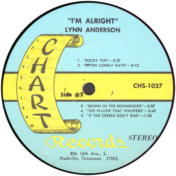 Lynn Anderson : I'm Alright (LP, Album)