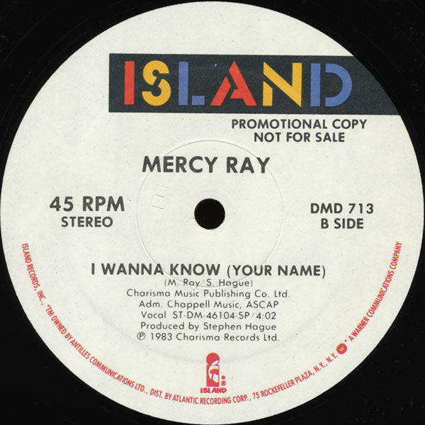 Mercy Ray : You Really Got To Me (12", Promo)