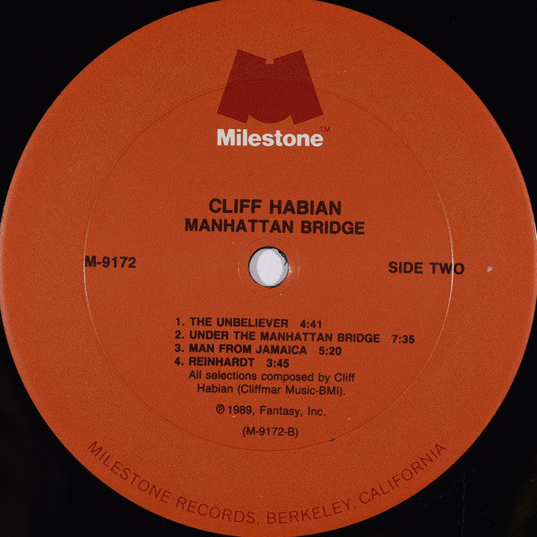 Cliff Habian : Manhattan Bridge (LP, Album)