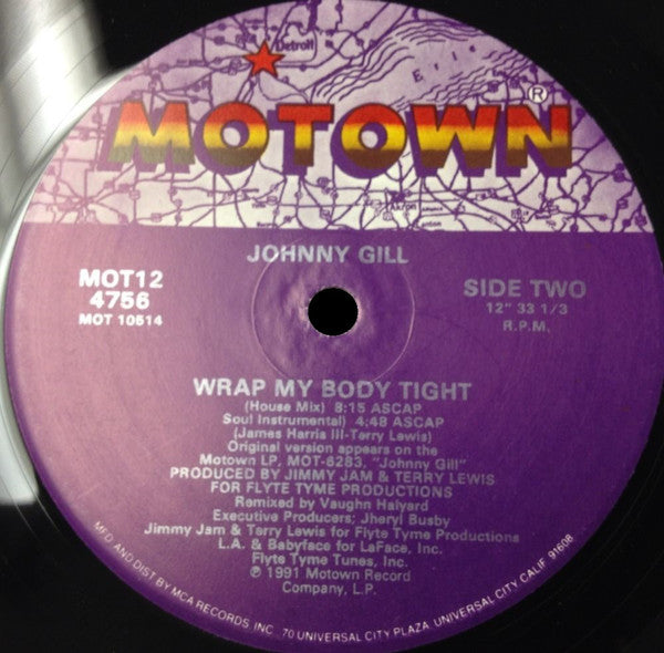 Johnny Gill : Wrap My Body Tight (12")