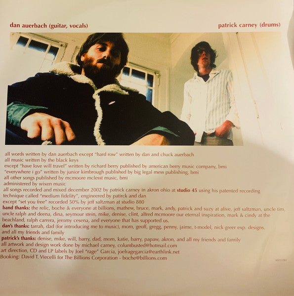 The Black Keys : Thickfreakness (LP, Album, Ltd, RP, 180)
