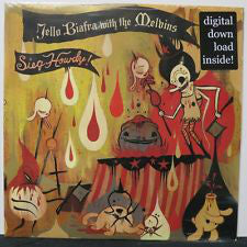 Jello Biafra With Melvins : Sieg Howdy! (LP, Album + 7" + Album, RE)