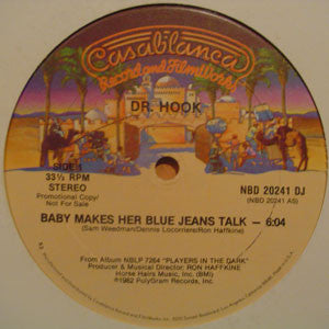 Dr. Hook : Baby Makes Her Blue Jeans Talk (12", Promo)