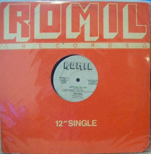 Petria : Let's Fall In Love (12")