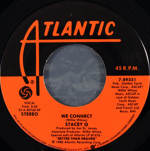Stacey Q : We Connect (7", SP )