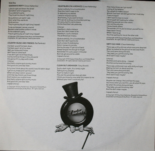 Greezy Wheels : Radio Radials (LP, Album, TH-)