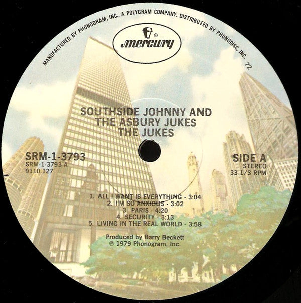 Southside Johnny & The Asbury Jukes : The Jukes (LP, Album, 72 )