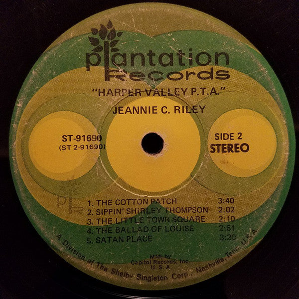 Jeannie C. Riley : Harper Valley P.T.A. (LP, Album, Club)