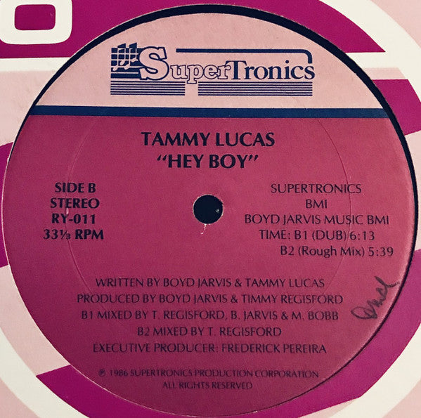Tammy Lucas : Hey Boy (12")