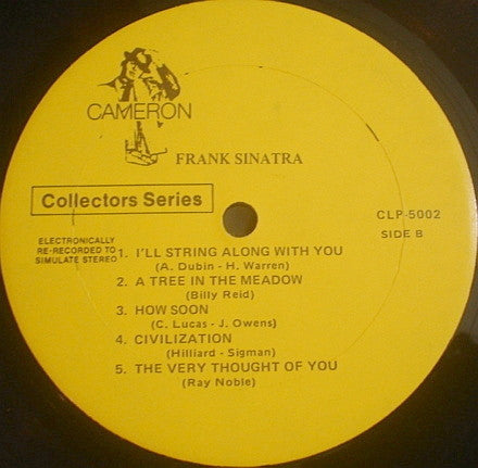 Frank Sinatra : The Original Frank Sinatra (LP, Comp)