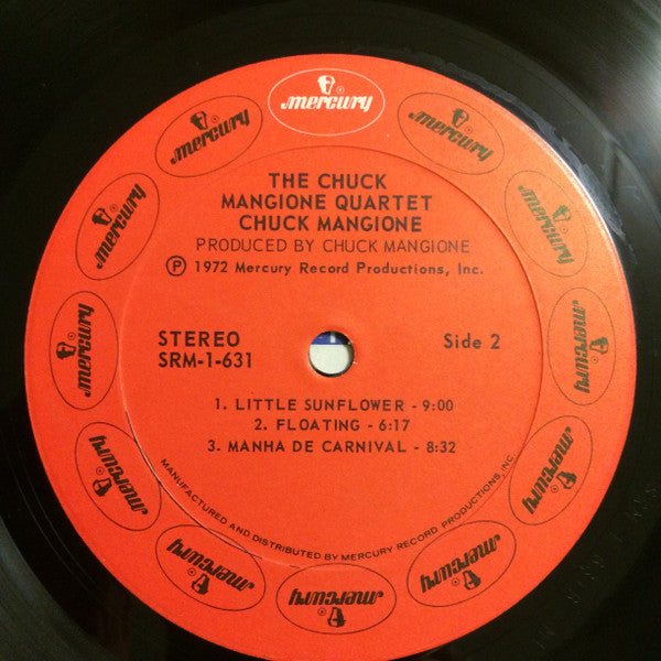 Chuck Mangione Quartet : The Chuck Mangione Quartet (LP, Album)