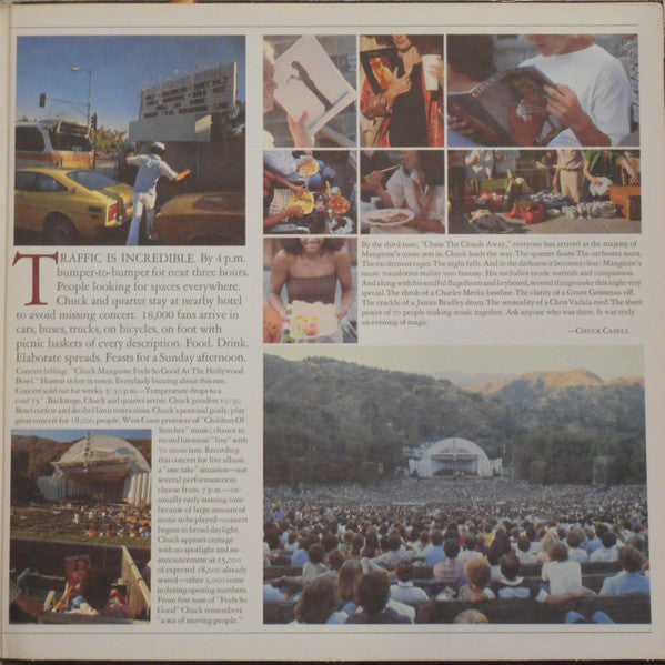 Chuck Mangione : Live At The Hollywood Bowl (An Evening Of Magic) (2xLP, Album, Club, Gat)