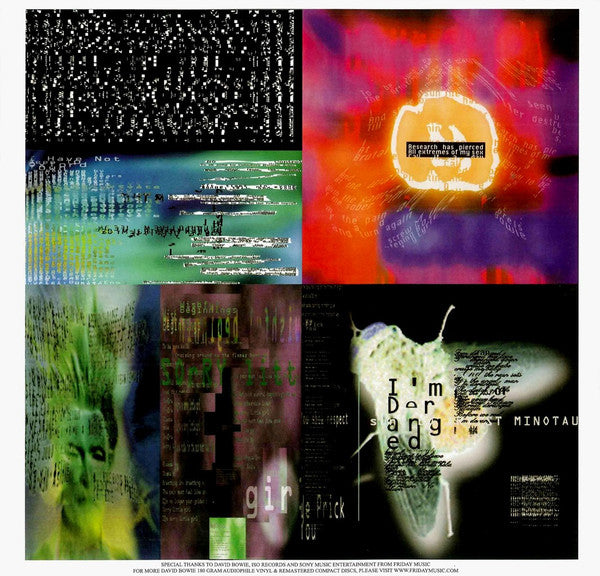 David Bowie : 1. Outside (2xLP, Album, Ltd, RE, Whi)