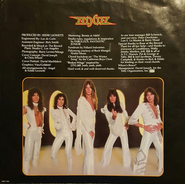 Angel (24) : White Hot (LP, Album, San)