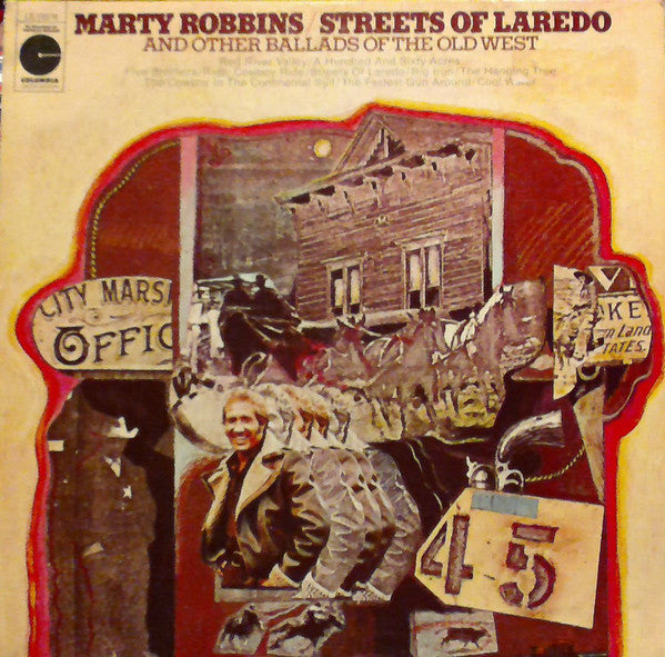 Marty Robbins : Streets Of Laredo And Other Ballads Of The Old West (LP, Comp)