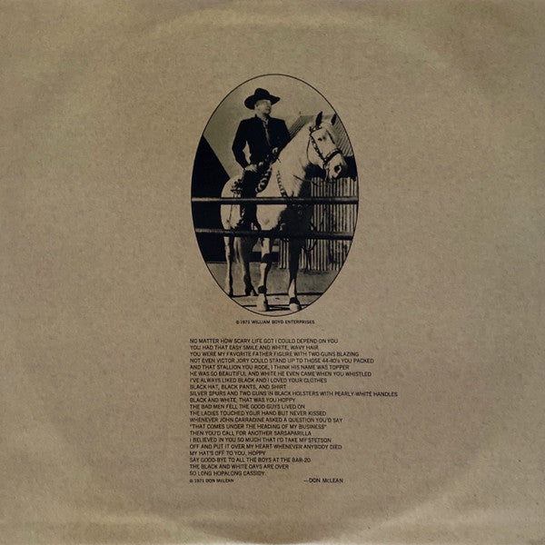 Don McLean : American Pie (LP, Album, RE)