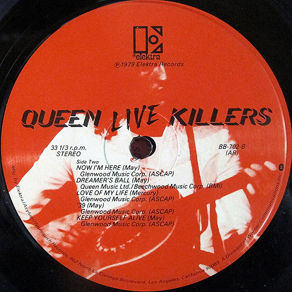 Queen : Live Killers (2xLP, Album, Gat)