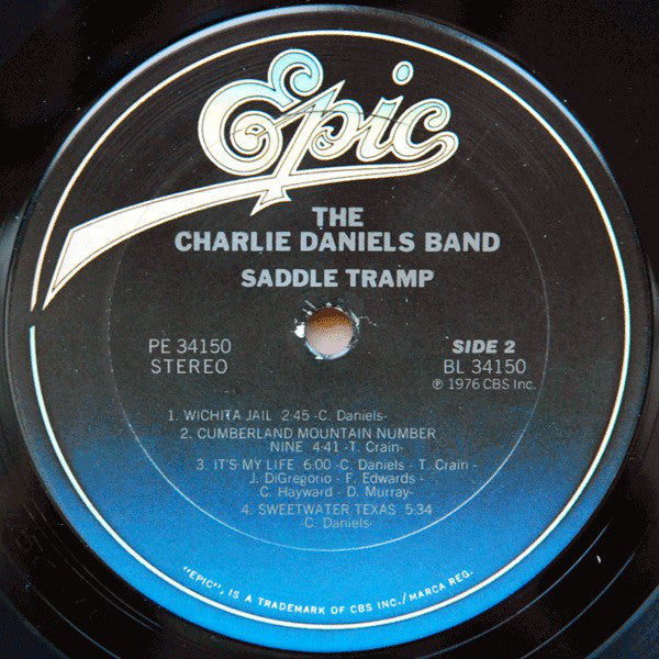 The Charlie Daniels Band : Saddle Tramp (LP, Album, Gat)