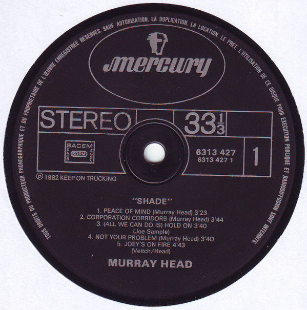 Murray Head : Shade (LP, Album)