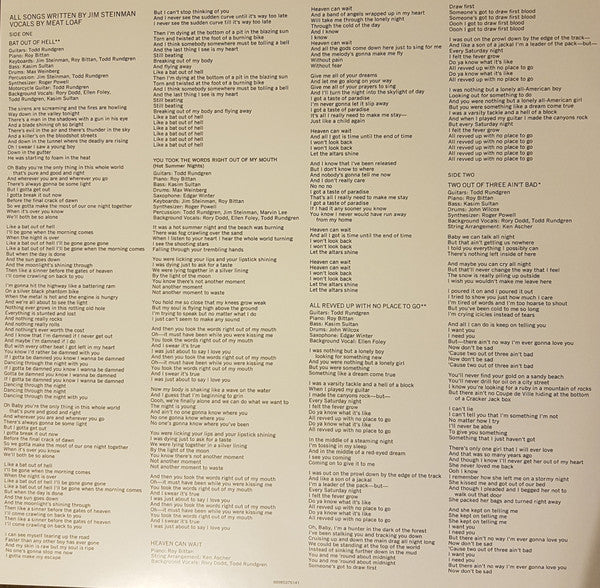 Meat Loaf : Bat Out Of Hell (LP, Album, RE, 180)