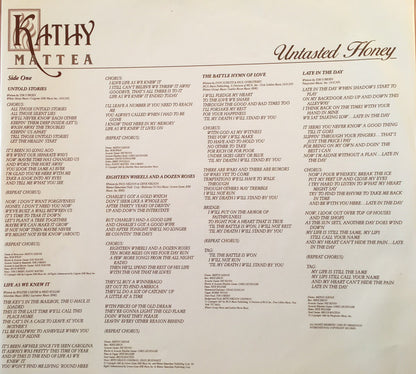 Kathy Mattea : Untasted Honey (LP, Album, Club, Spe)