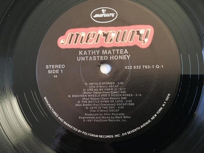 Kathy Mattea : Untasted Honey (LP, Album, Club, Spe)