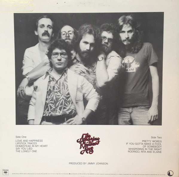 The Amazing Rhythm Aces : Amazing Rhythm Aces (LP, Album, Promo, RE, San)