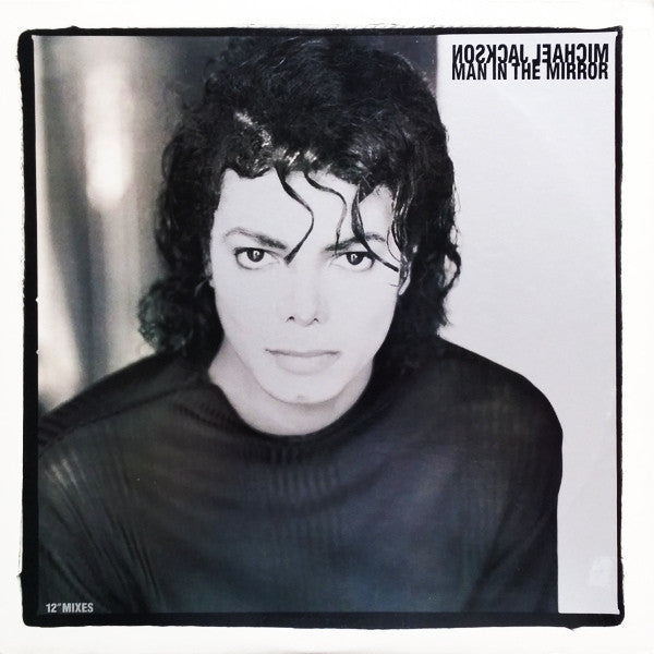 Michael Jackson : Man In The Mirror (12", Promo, Car)