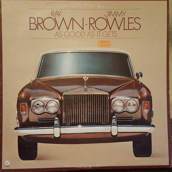 Ray Brown · Jimmy Rowles : As Good As It Gets (LP, Album)